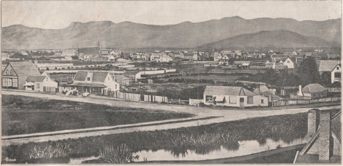 Christchurch 1860 Mr Barker