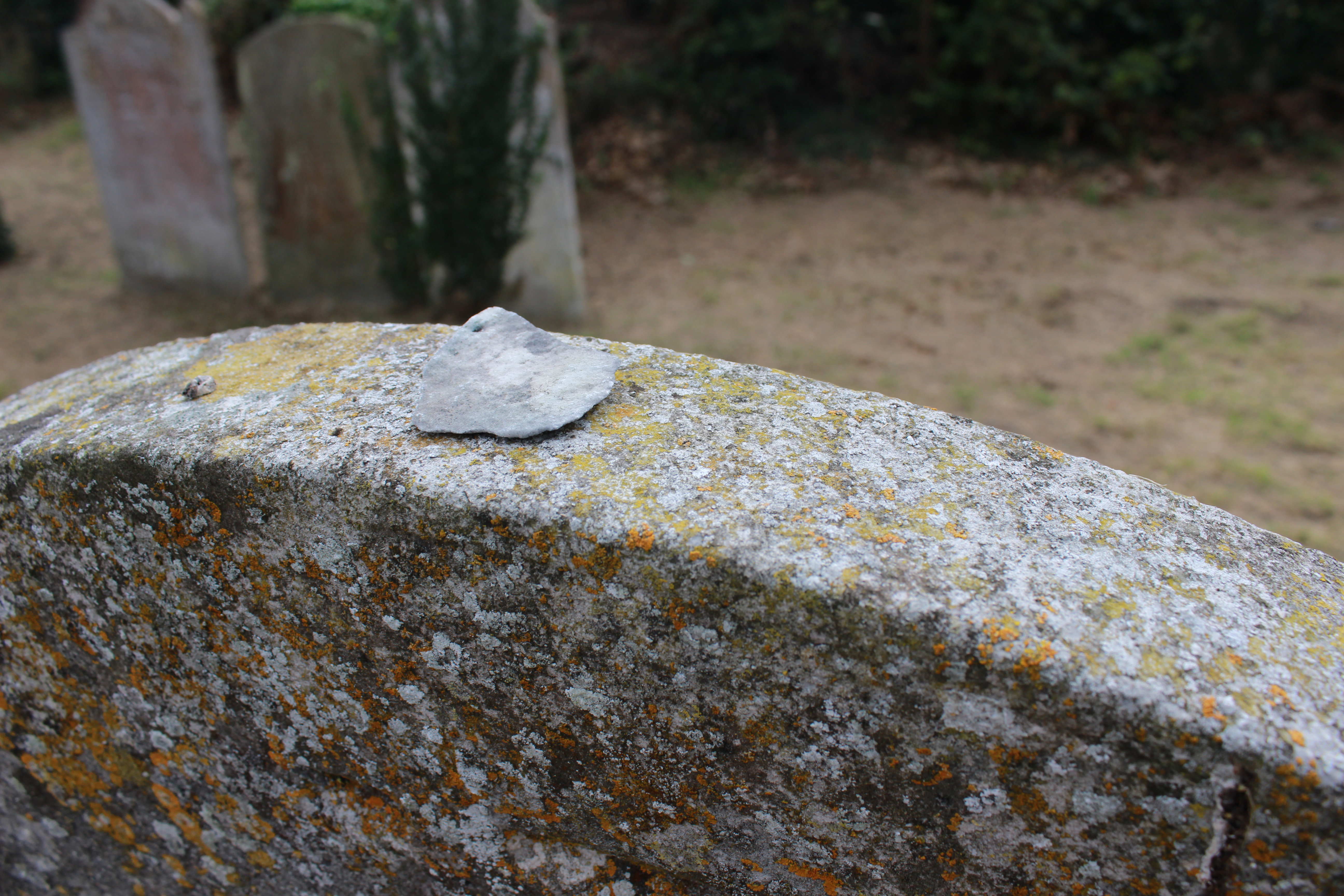 Dinah's stone Canterbury Jewish cemetery (15).jpg