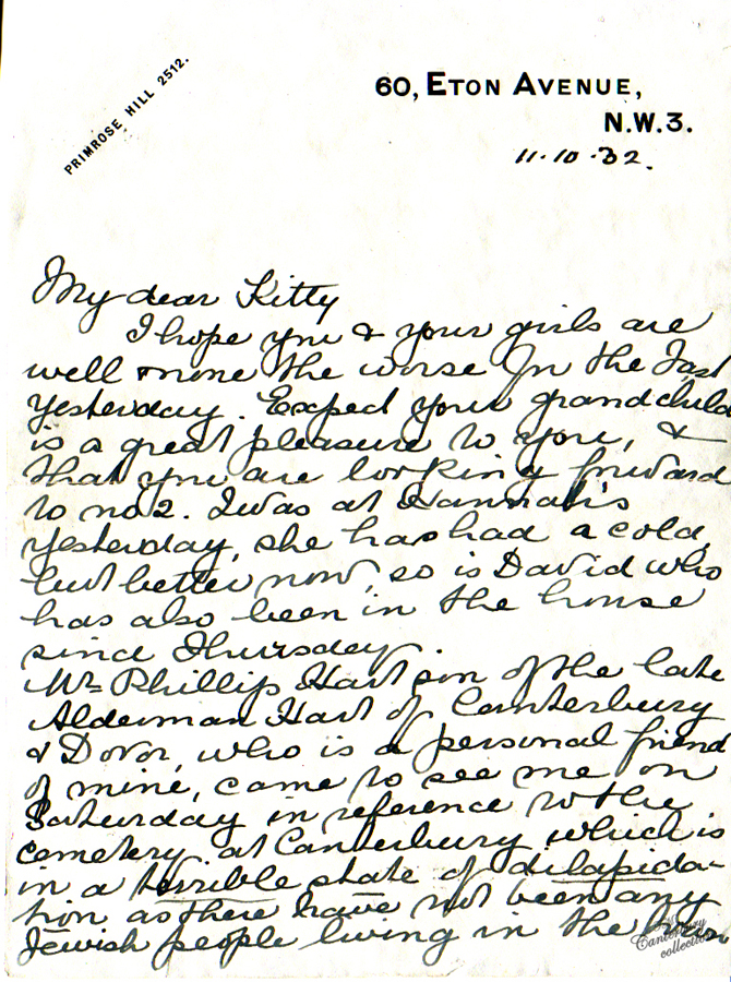 Page 1 of Letter