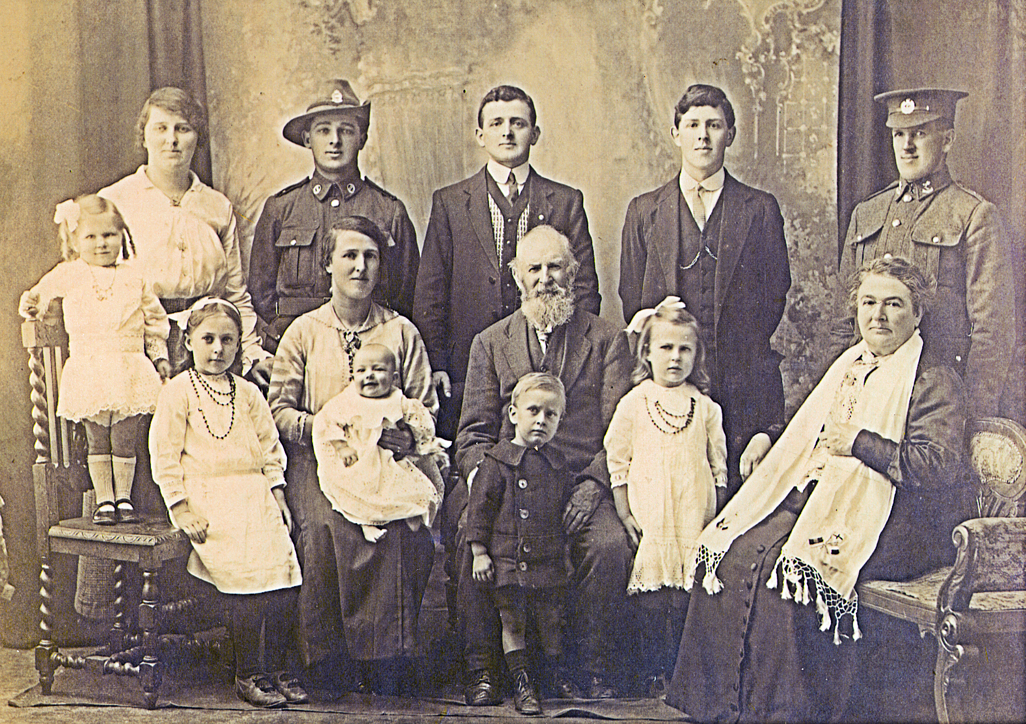 Lawn family abt April 1916
